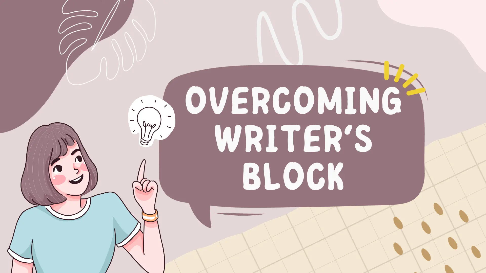 Breaking the Chains: Overcoming Writer's Block