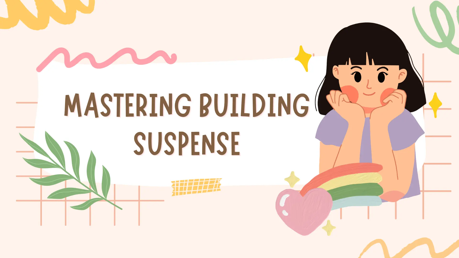 Mastering Building Suspense and Pacing in Writing
