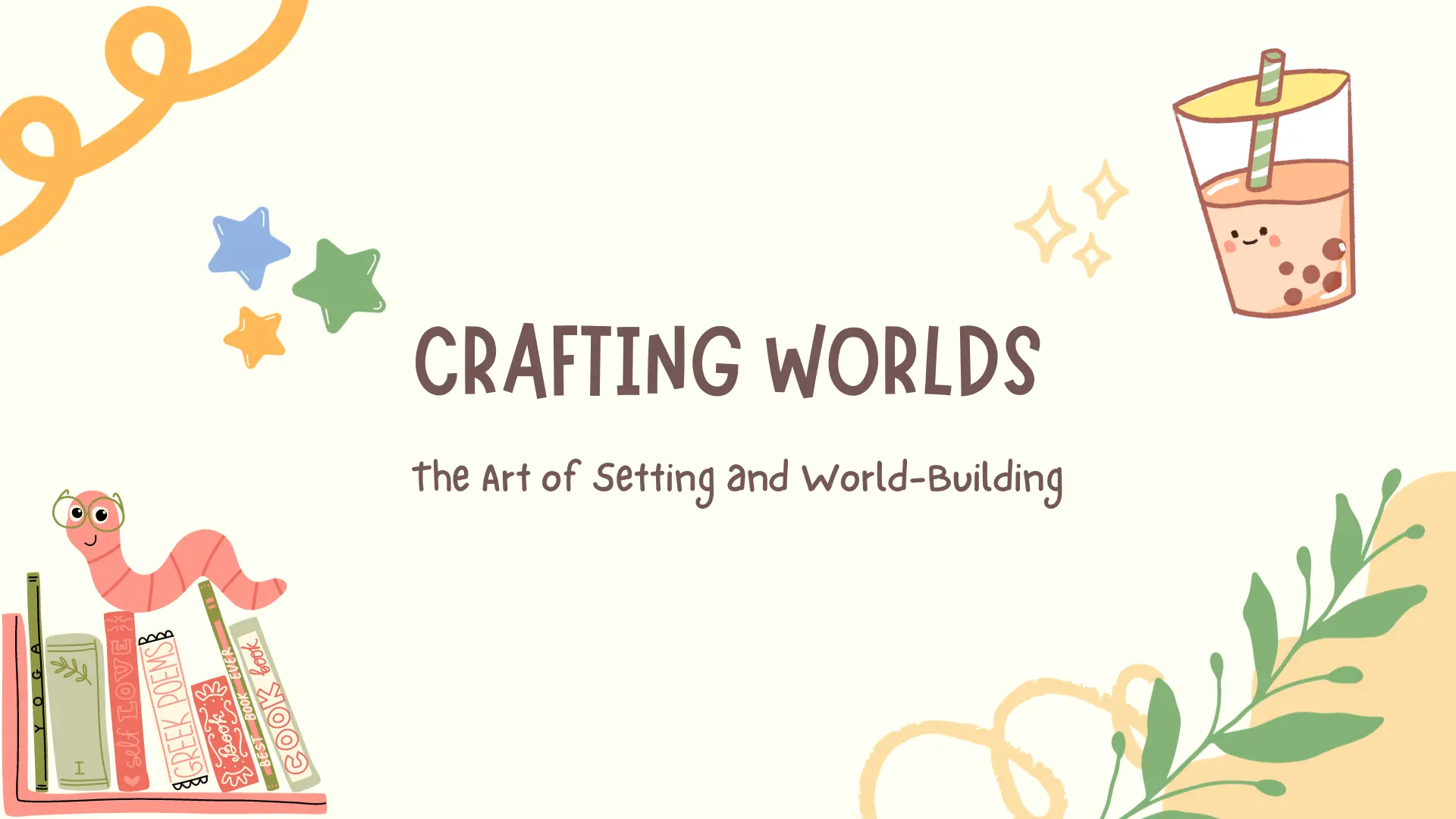 Crafting Worlds: The Art of Setting and World-Building